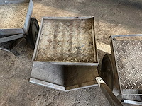 Rvs transportkarren (6x) - afbeelding 10 van  10