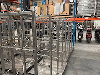 Rvs transportrek (4x) - afbeelding 6 van  7