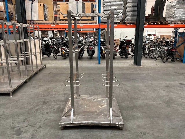 Rvs transportrek (4x) - afbeelding 2 van  6