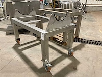 Rvs transportwagen - afbeelding 1 van  3