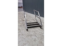 Rvs trap - afbeelding 2 van  2
