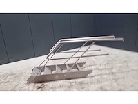 Rvs trap - afbeelding 1 van  2
