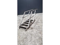 Rvs trap - afbeelding 2 van  2