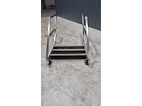 Rvs trap - afbeelding 2 van  2