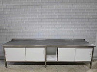Rvs/ trespa werkmeubel - afbeelding 3 van  9