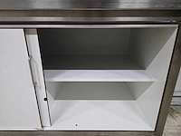 Rvs/ trespa werkmeubel - afbeelding 7 van  9
