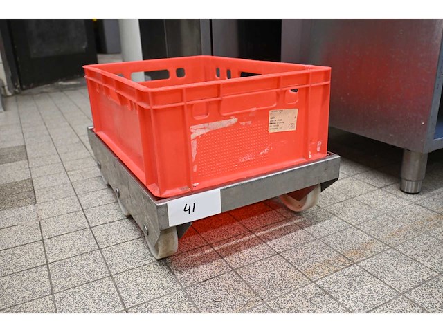 Rvs trolley - afbeelding 2 van  3