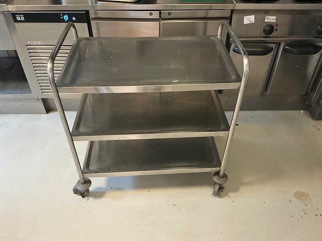Rvs trolley - afbeelding 2 van  3