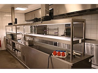 Rvs uitgiftemeubel met qvr 2 x 2-delige rvs warmtebrug en spoelmeubel - afbeelding 6 van  13