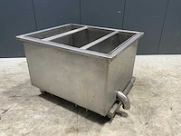 Rvs uitlekbak verrijdbaar - afbeelding 1 van  3