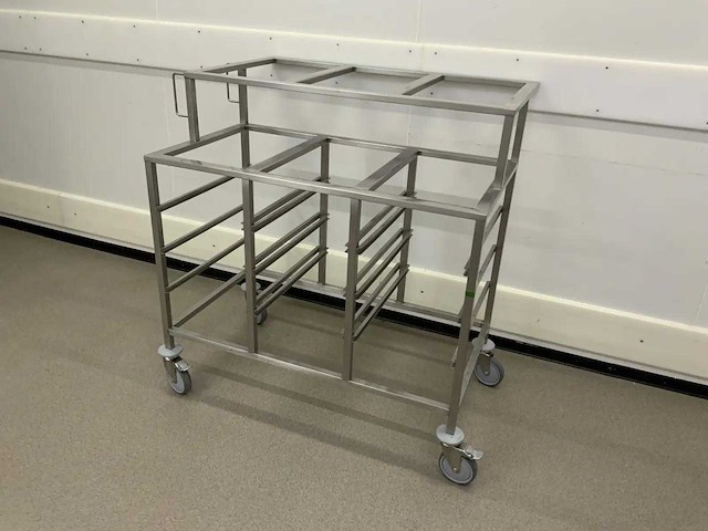 Rvs uitschepwagen - afbeelding 1 van  6