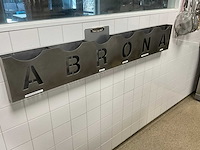 Rvs vakkenkast - afbeelding 1 van  1