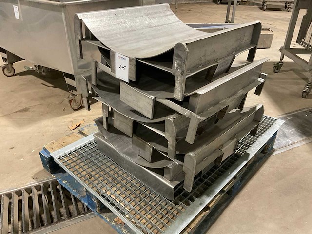 Rvs vatsteunen (5x) - afbeelding 1 van  3