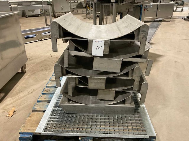 Rvs vatsteunen (5x) - afbeelding 2 van  3