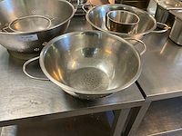 Rvs vergiet (3x) - afbeelding 2 van  5