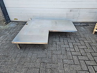 Rvs verhoging - afbeelding 1 van  2