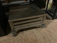 Rvs verrijdbaar onderstel - afbeelding 1 van  1