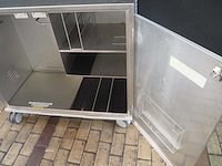 Rvs verrijdbare cleanroom kast (134 x 64 x 125cm) - afbeelding 5 van  6