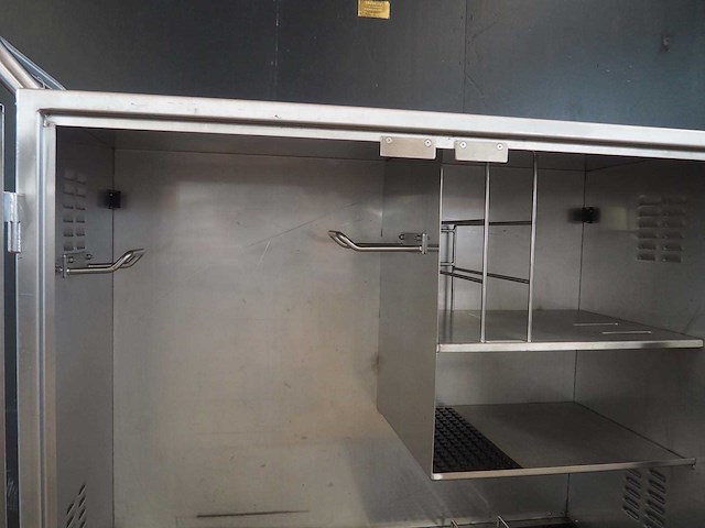 Rvs verrijdbare cleanroom kast (134 x 64 x 125cm) - afbeelding 2 van  2