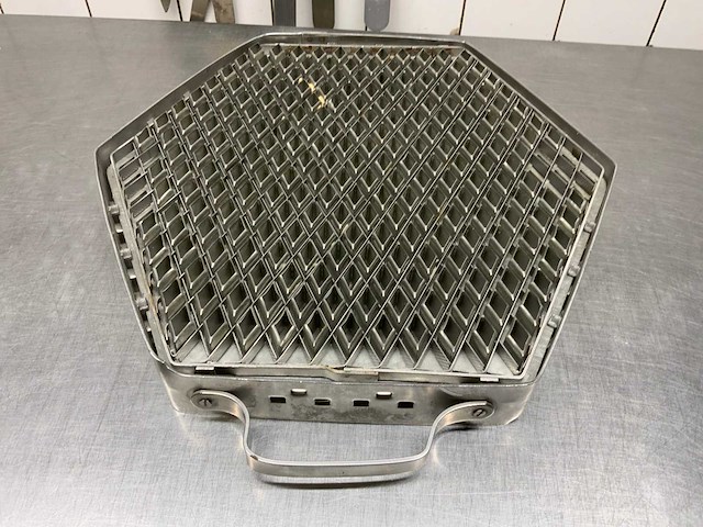 Rvs vlaairaster - afbeelding 1 van  3