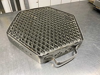 Rvs vlaairaster - afbeelding 2 van  3