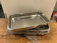 Rvs vleesbak (3x) - afbeelding 1 van  3