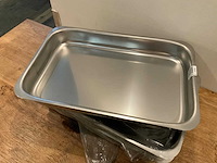 Rvs vleesbak (3x) - afbeelding 2 van  3