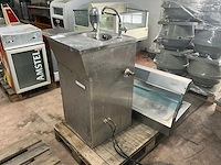 Rvs voedselrestenvermaler & warmhoudvitrine - afbeelding 4 van  8