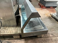Rvs voedselrestenvermaler & warmhoudvitrine - afbeelding 7 van  8