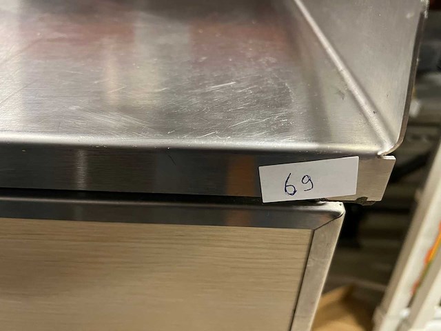 Rvs voorraad kast 106cm - afbeelding 1 van  2