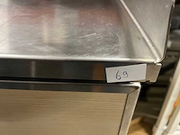 Rvs voorraad kast 106cm - afbeelding 1 van  2