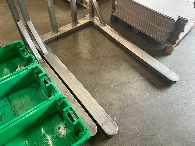 Rvs vorken voor viskisten (2x) - afbeelding 9 van  10