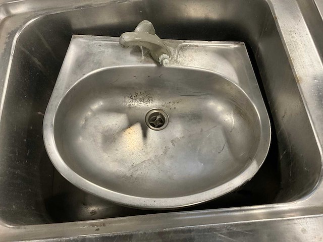 Rvs vrijstaande spoelbak - afbeelding 3 van  4