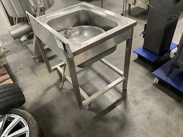 Rvs vrijstaande spoelbak - afbeelding 4 van  4