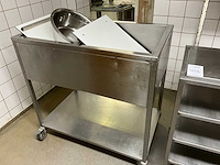 Rvs wagen (2x) - afbeelding 2 van  2