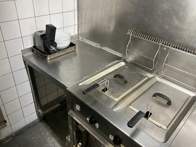 Rvs wand kook opstelling - afbeelding 5 van  9
