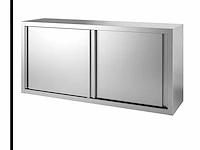 Rvs wandkast 100x40 cm - afbeelding 1 van  3
