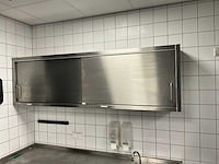 Rvs wandkast - afbeelding 1 van  3