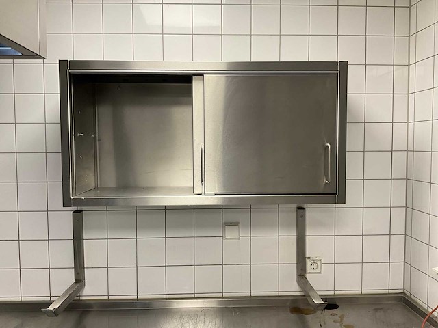 Rvs wandkast - afbeelding 2 van  3