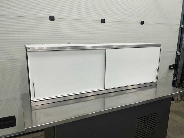 Rvs wandkast - afbeelding 1 van  3