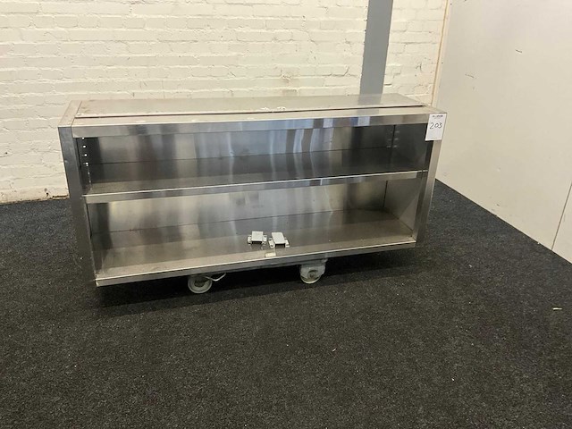 Rvs wandkast - afbeelding 1 van  7