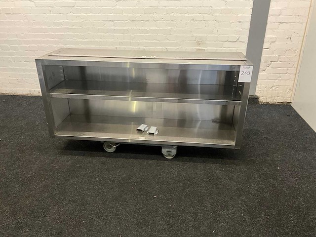 Rvs wandkast - afbeelding 2 van  7