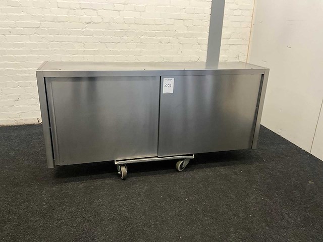 Rvs wandkast - afbeelding 1 van  5