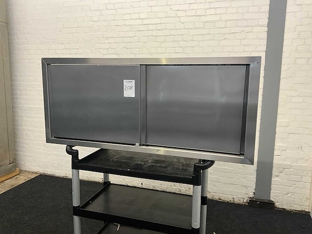 Rvs wandkast - afbeelding 2 van  6