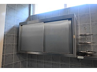 Rvs wandkast - afbeelding 1 van  4