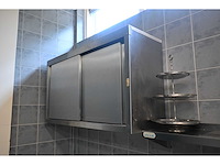 Rvs wandkast - afbeelding 2 van  4
