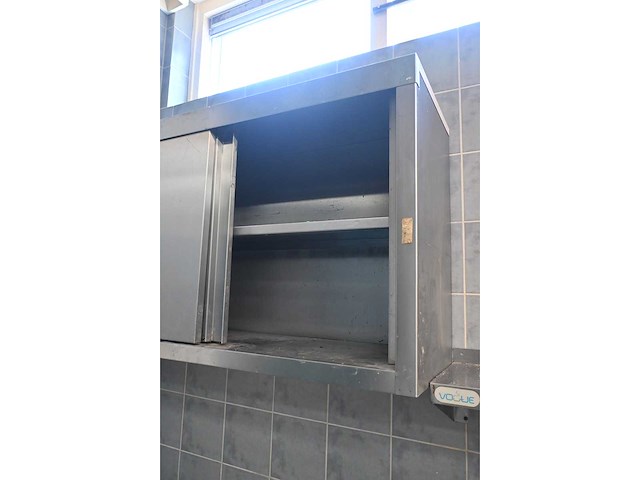 Rvs wandkast - afbeelding 3 van  4