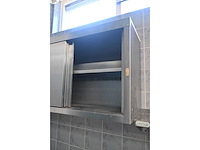 Rvs wandkast - afbeelding 3 van  4