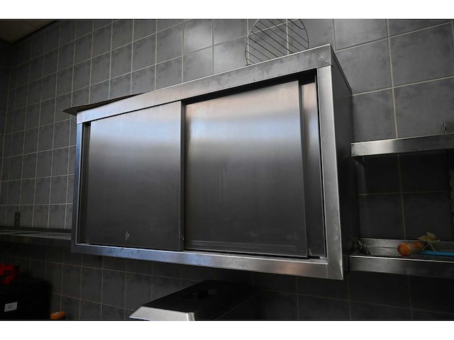 Rvs wandkast - afbeelding 2 van  4