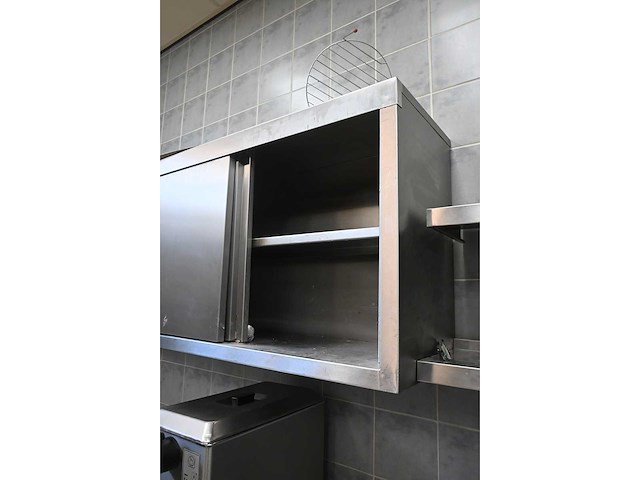 Rvs wandkast - afbeelding 3 van  4